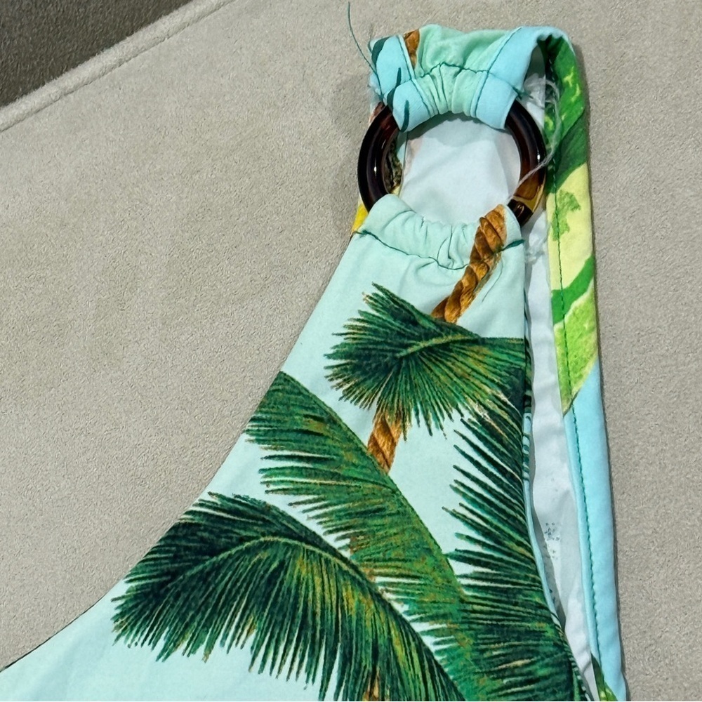 Denis Tropical Print Bodysuit Medium - Picture 2 of 7